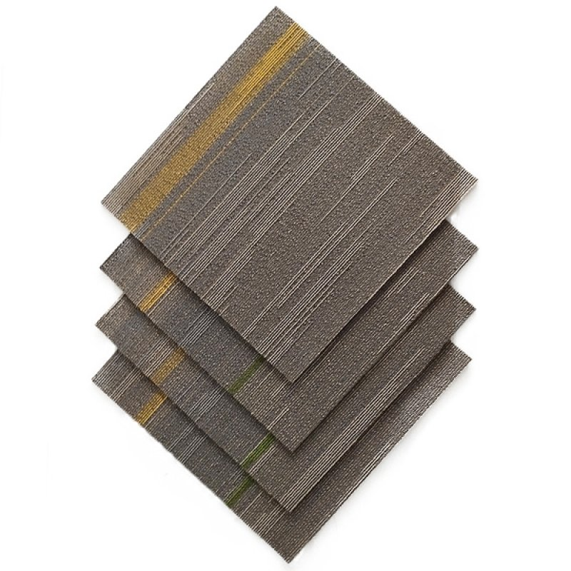 High quality nylon carpet commercial office floor square interlocking carpet tiles 50x50