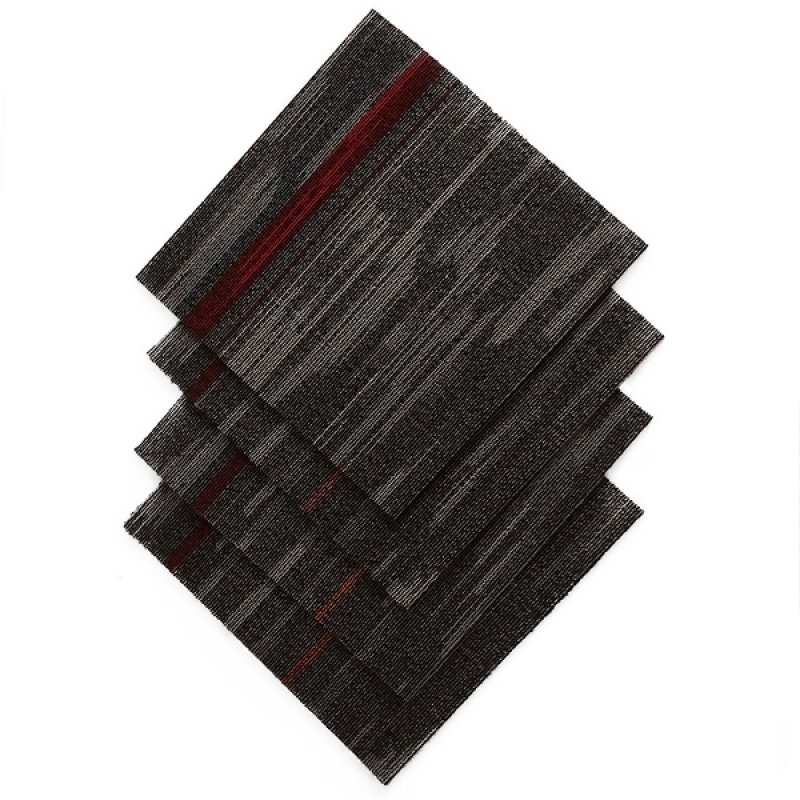 High quality nylon carpet commercial office floor square interlocking carpet tiles 50x50