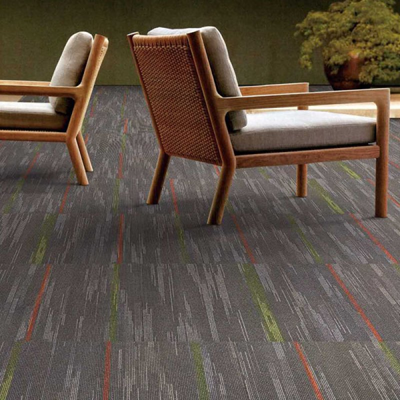 High quality nylon carpet commercial office floor square interlocking carpet tiles 50x50