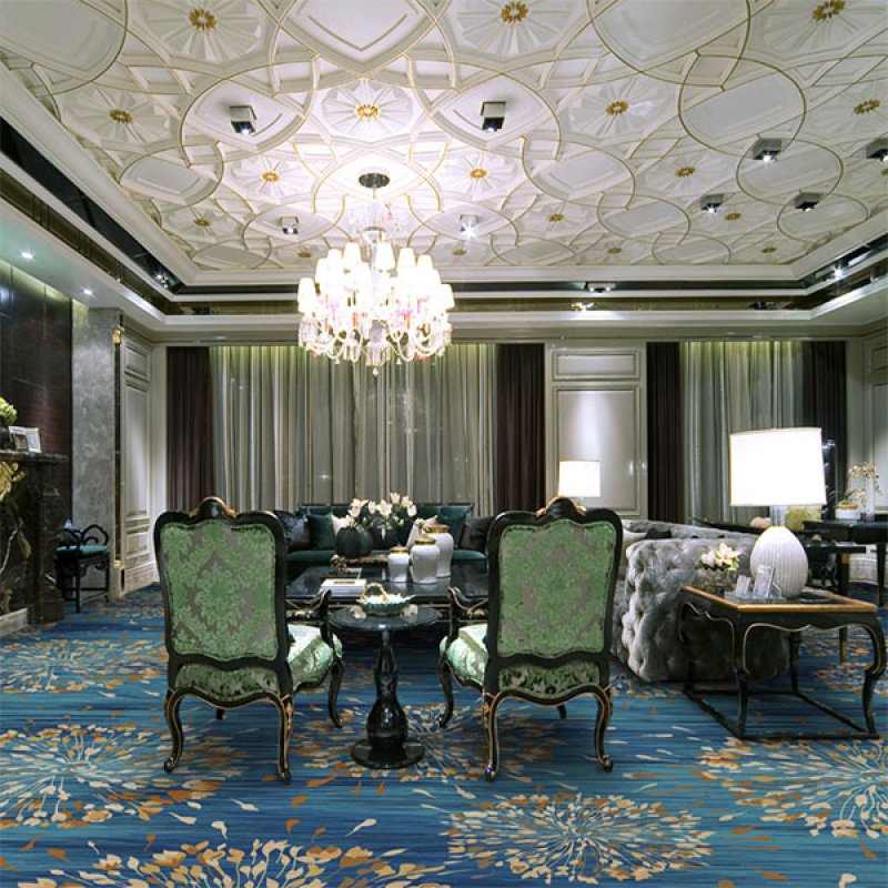 3D Commercial Office Home Living Room Nylon Printing Carpet for Hotel Corridor Carpet