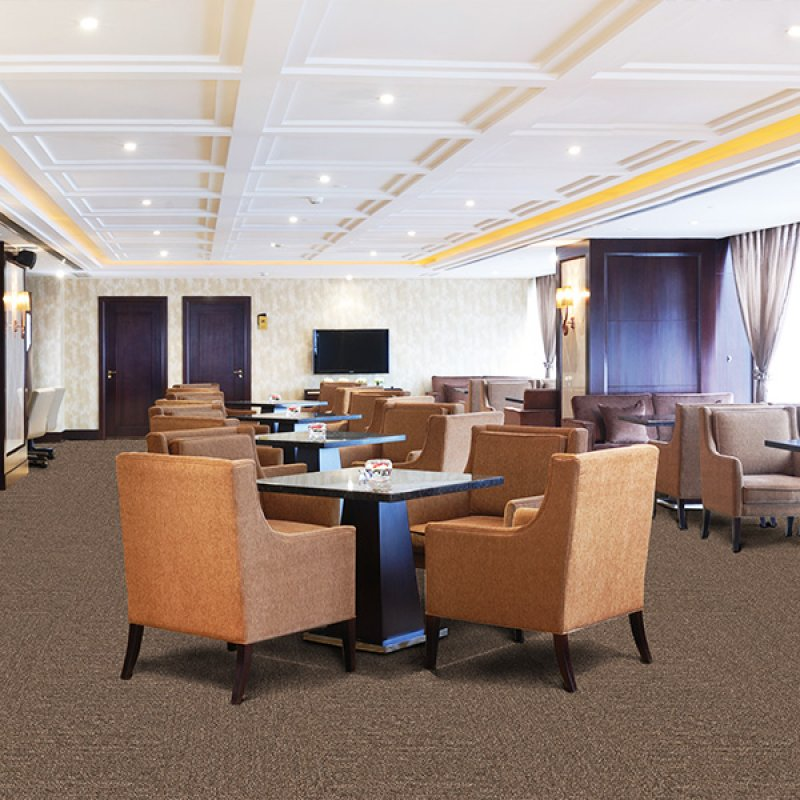 Comercial use carpet tiles 50x50 PVC backing fireproof office carpet tiles