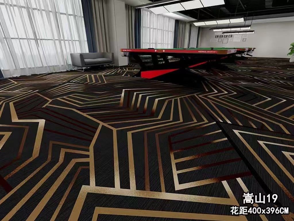 3D Commercial Office Home Living Room Nylon Printing Carpet for Hotel Corridor Carpet